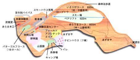 ウッドパーク地図