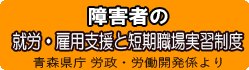 障害者の就労・雇用支援と短期職場実習制度